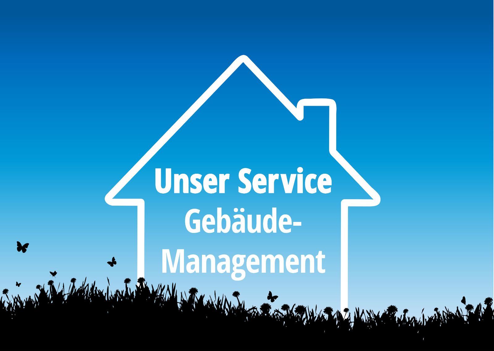 Hausmeister von Skyline bei Wartungs- und Pflegearbeiten an einer Gewerbeimmobilie