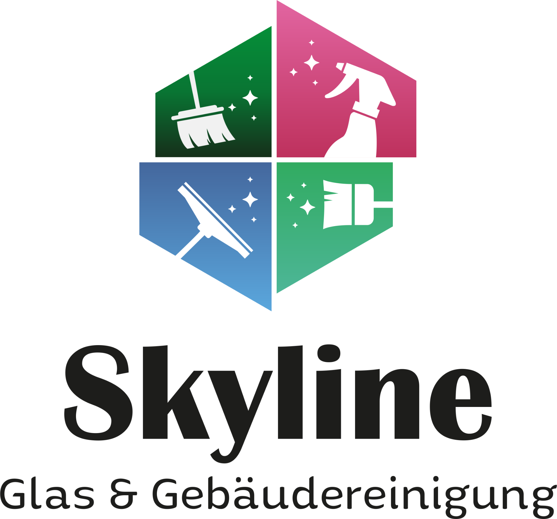 Skyline Glas & Gebäudereinigung – Logo